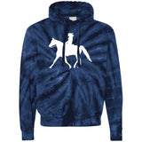 Missouri Fox Trotter LADY FINAL ART WHITE CD877 Unisex Tie-Dyed Pullover Hoodie