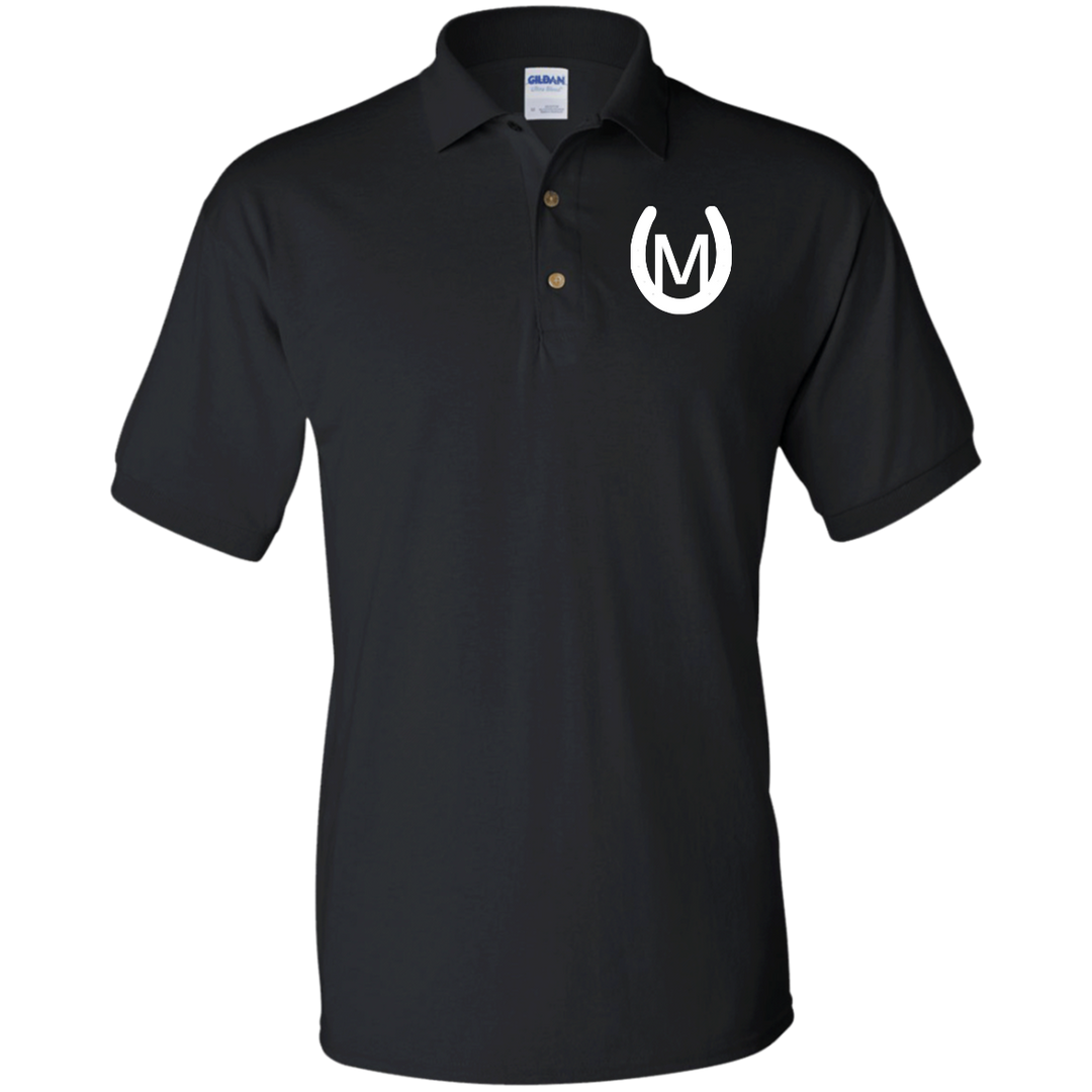 MANES RANCH (white) G880 Jersey Polo Shirt