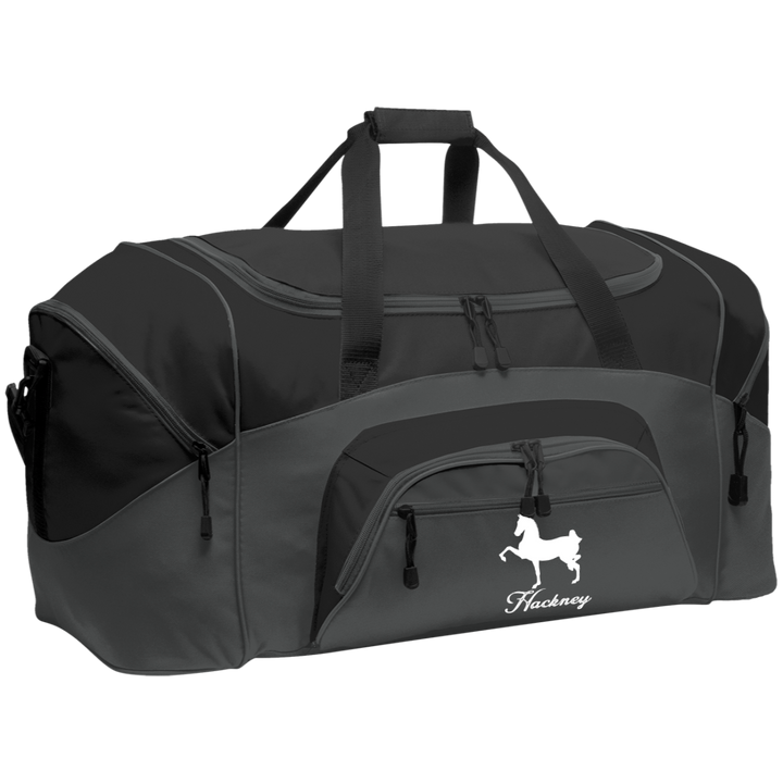HACKNEY DESIGN 1 (white) 4HORSE BG99 Colorblock Sport Duffel