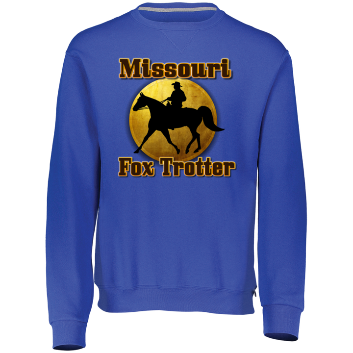 MISSOURI FOX TROTTER 1 698HBM Dri-Power Fleece Crewneck Sweatshirt