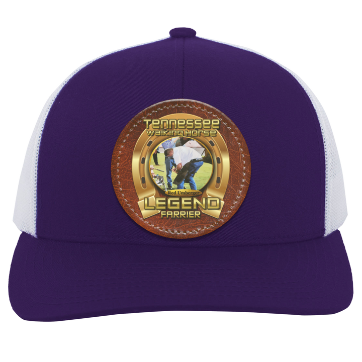 RED UMBERGER (TWH LEGENDS) HAT 104C Trucker Snap Back - Patch