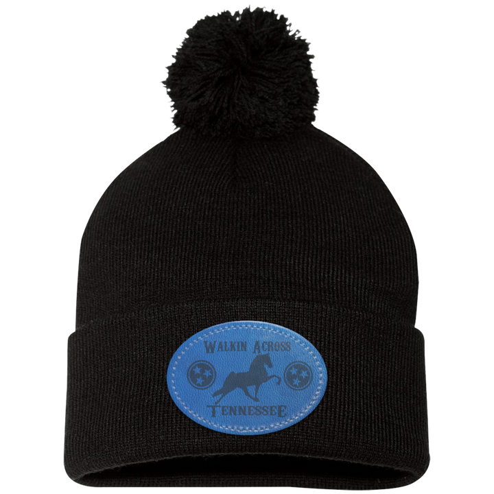 WALKIN ACROSS TENNESSEE TWH SP15 Pom Pom Knit Cap - Patch