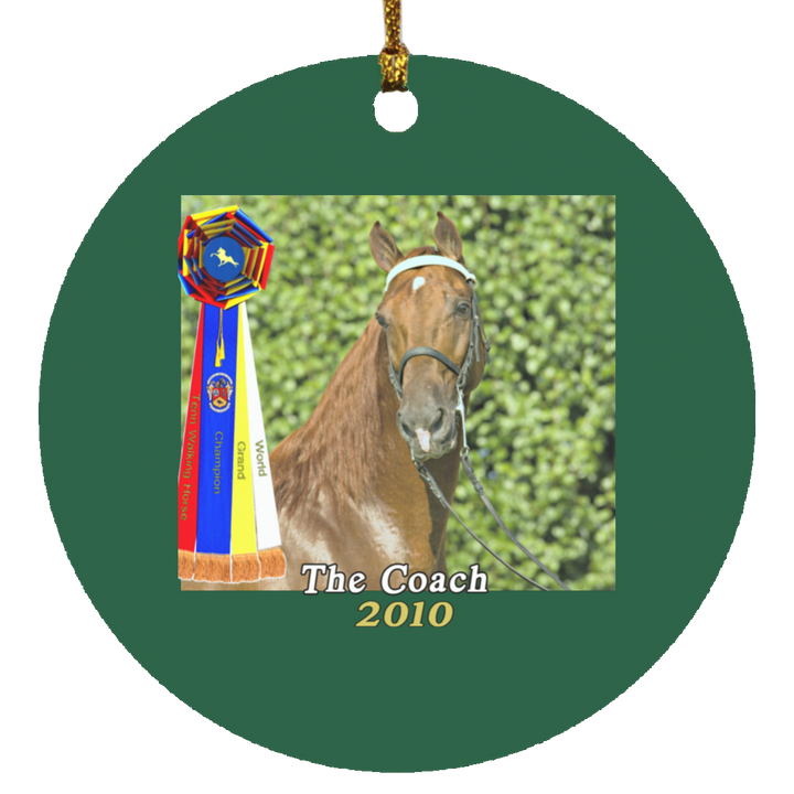 WGC THE COACH SUBORNC Circle Ornament