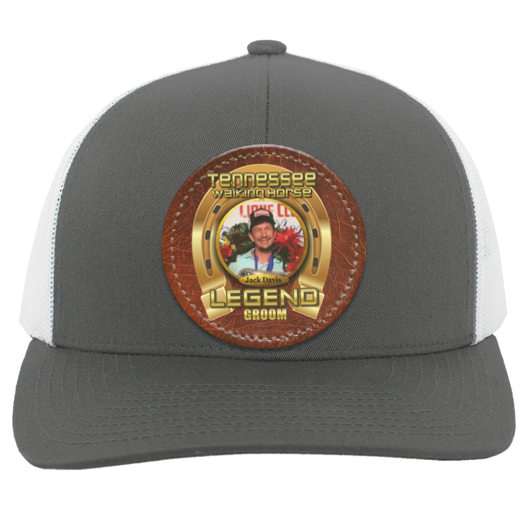 JACK DAVIS (TWH LEGENDS) HAT 104C Trucker Snap Back - Patch