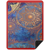 AZTEC 4 BSHL Premium Black Sherpa Blanket 60x80