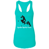 Spotted Saddle Horse NL1533 Ladies Ideal Racerback Tank