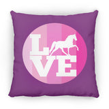 LOVE TWH PLEASURE SHADES OF PINK ZP16 Medium Square Pillow