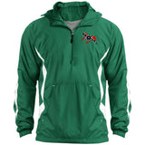 Rebel on the Rail Tennessee Walking Horse Pleasure JST63 Unisex Colorblock Raglan Anorak