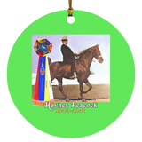WGC HAYNES PECOCK SUBORNC Circle Ornament