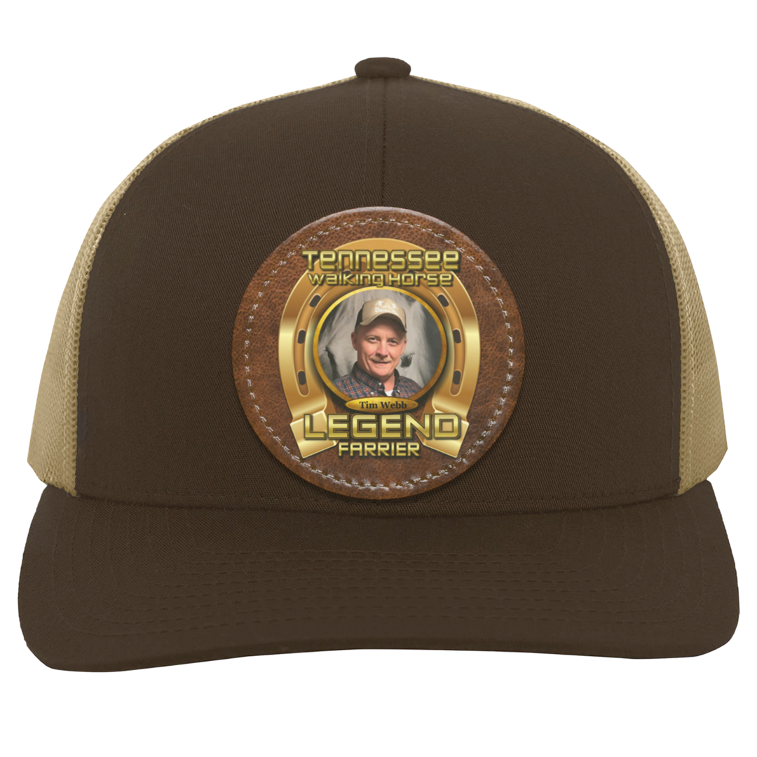 TIM WEBB (TWH LEGENDS) HAT 104C Trucker Snap Back - Patch