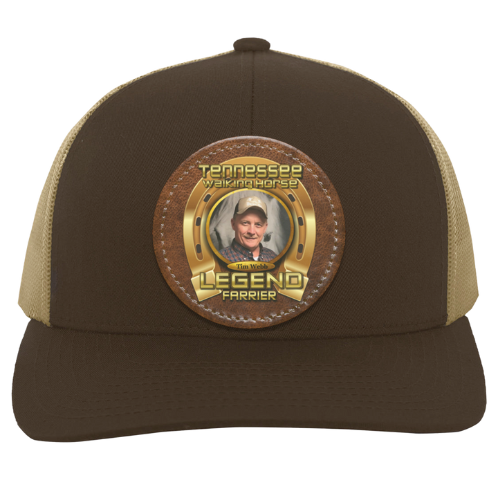 TIM WEBB (TWH LEGENDS) HAT 104C Trucker Snap Back - Patch