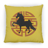 SADDLEBRED JAPANESE ART PILLOWS THREE SIZES
