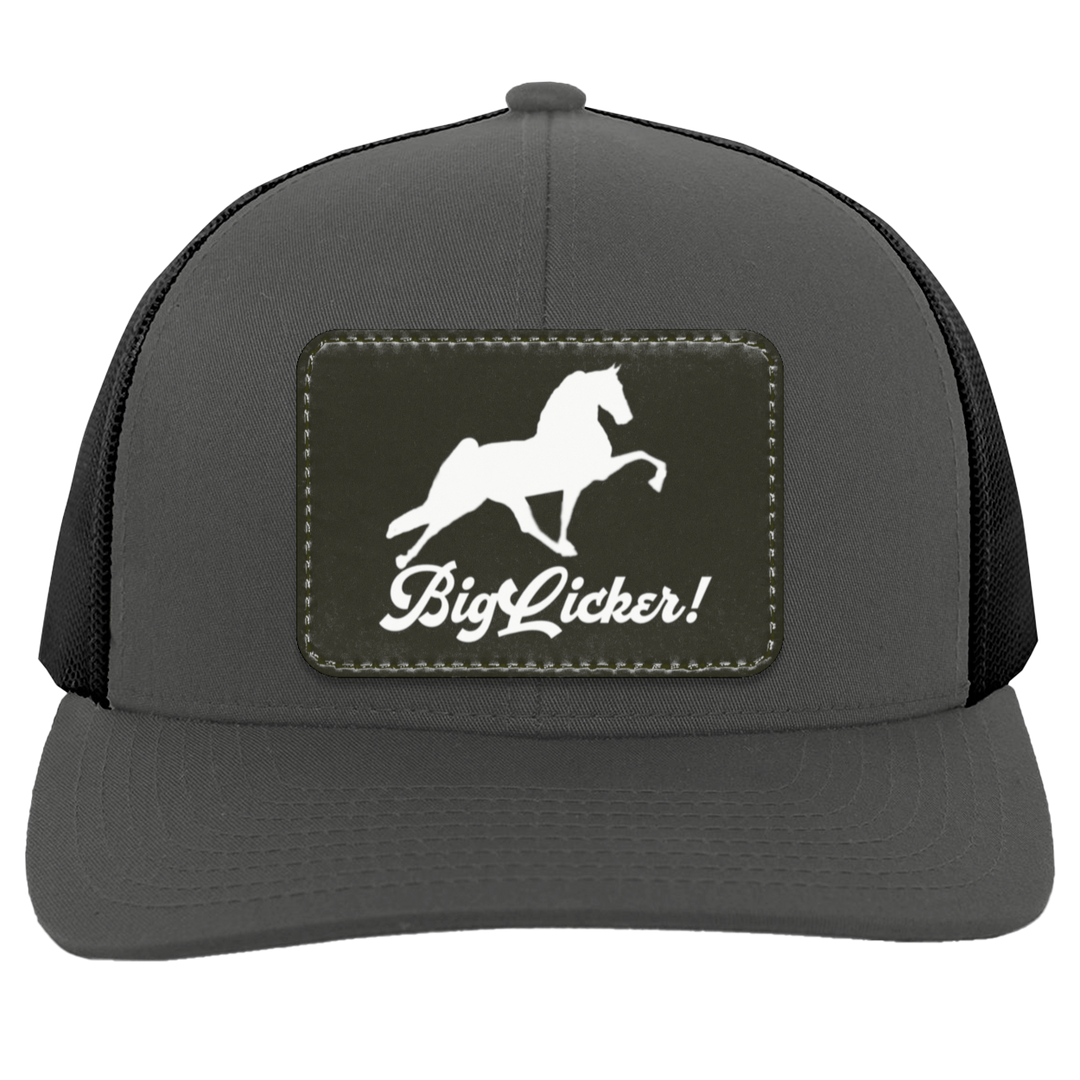 BIG LICKER OVAL 104C Trucker Snap Back - Patch