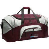 THE REAL HORSE WIVES BG99 Colorblock Sport Duffel