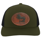 FRIESIAN ON LEATHER 104C Trucker Snap Back - Patch