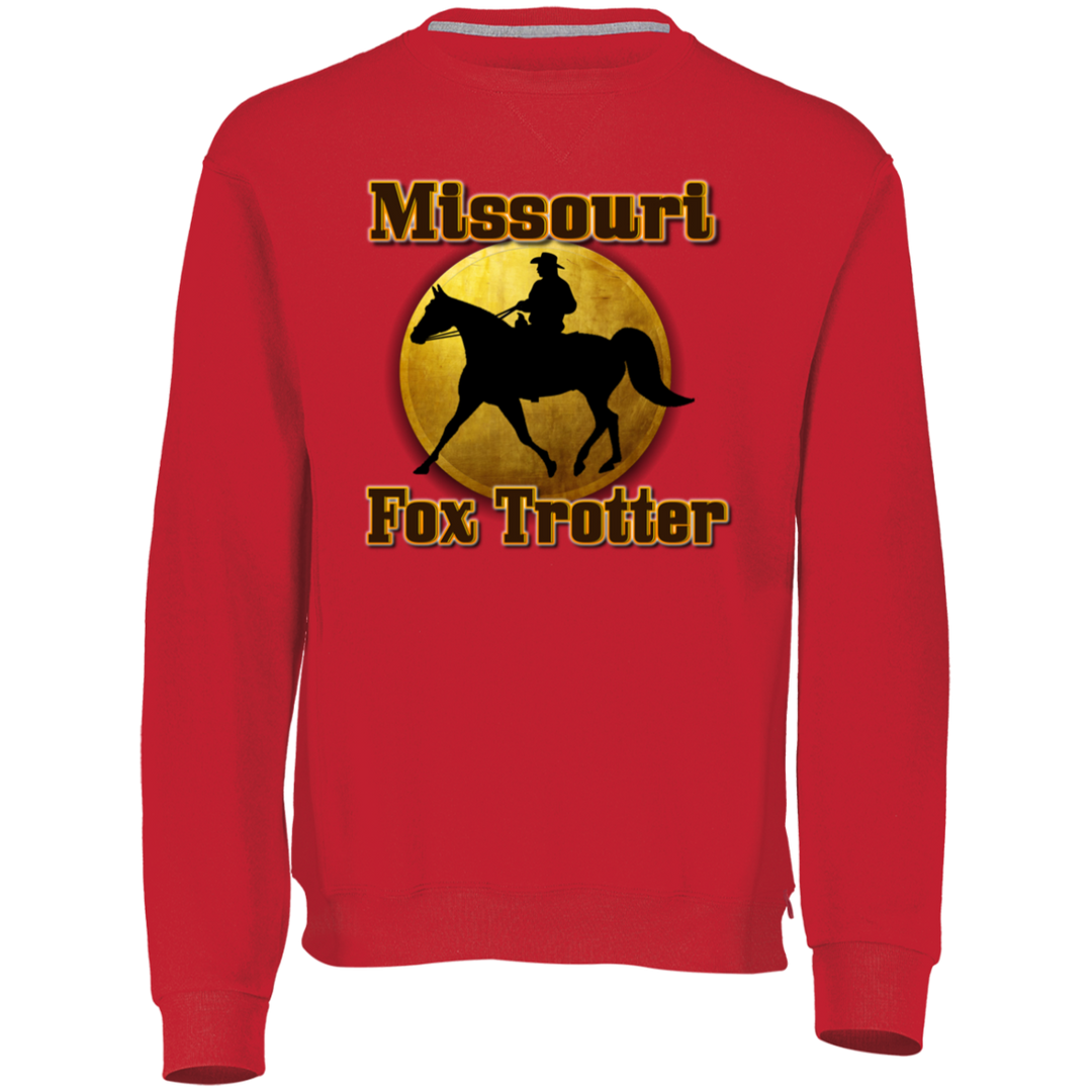 MISSOURI FOX TROTTER 1 698HBM Dri-Power Fleece Crewneck Sweatshirt