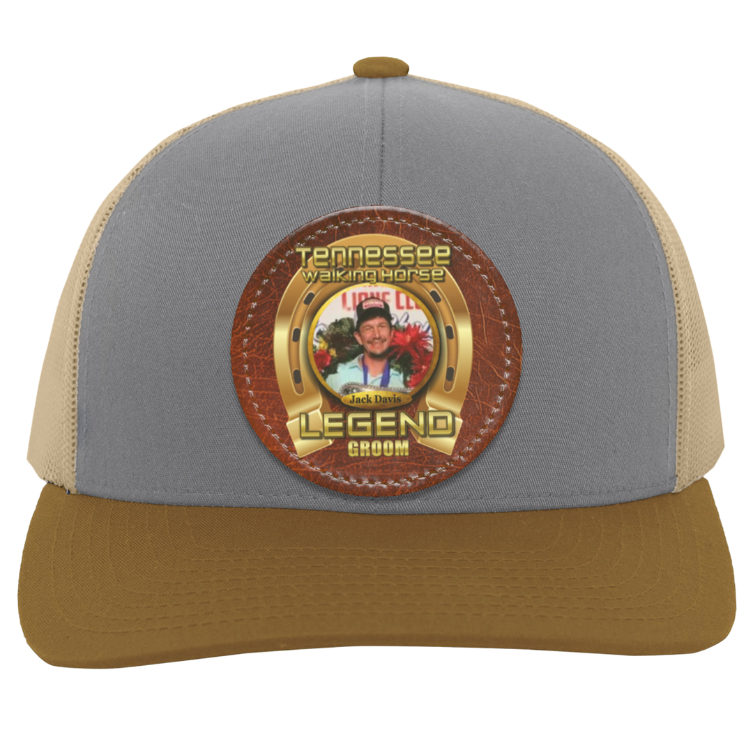 JACK DAVIS (TWH LEGENDS) HAT 104C Trucker Snap Back - Patch