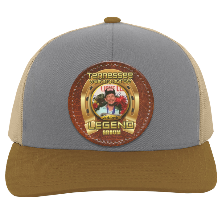 JACK DAVIS (TWH LEGENDS) HAT 104C Trucker Snap Back - Patch