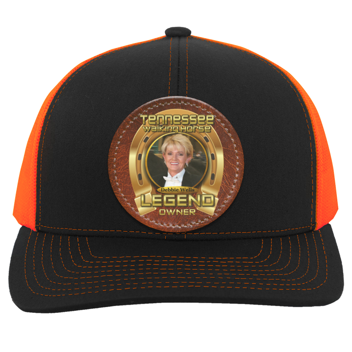 DEBBIE WELLS (TWH LEGENDS) HAT 104C Trucker Snap Back - Patch