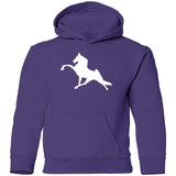Tennessee Walking Horse Performance (WHITE) G185B Youth Pullover Hoodie