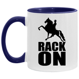 RACK ON Racking (black art) AM11OZ 11 oz. Accent Mug