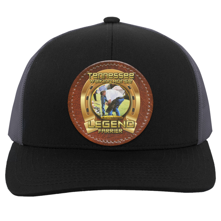 RED UMBERGER (TWH LEGENDS) HAT 104C Trucker Snap Back - Patch