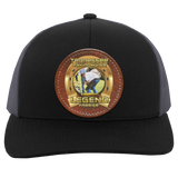 RED UMBERGER (TWH LEGENDS) HAT 104C Trucker Snap Back - Patch