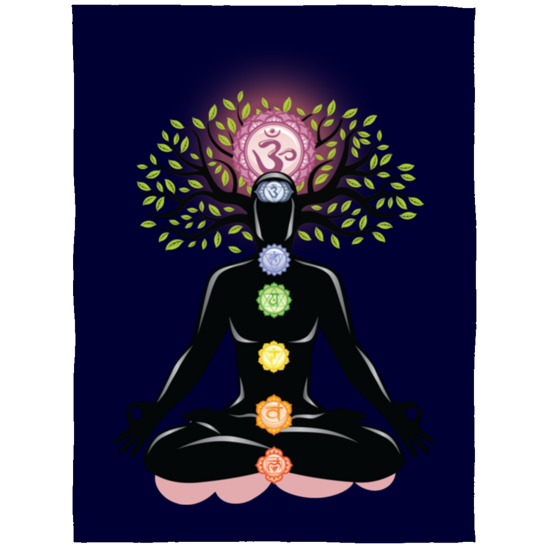 CHAKRAS PLUSH BLANKET (12 STYLES AND SIZES)
