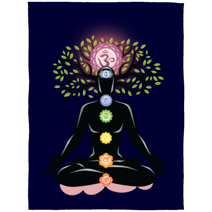 CHAKRAS PLUSH BLANKET (12 STYLES AND SIZES)