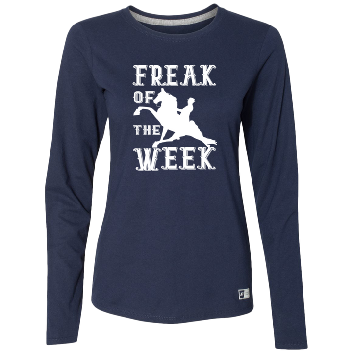 FREAK OF THE WEEK (WHITE) 64LTTX Ladies’ Essential Dri-Power Long Sleeve Tee