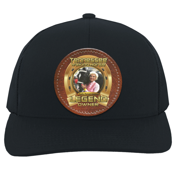 KATHY PARROTT JAMISON (TWH LEGENDS) HAT 104C Trucker Snap Back - Patch