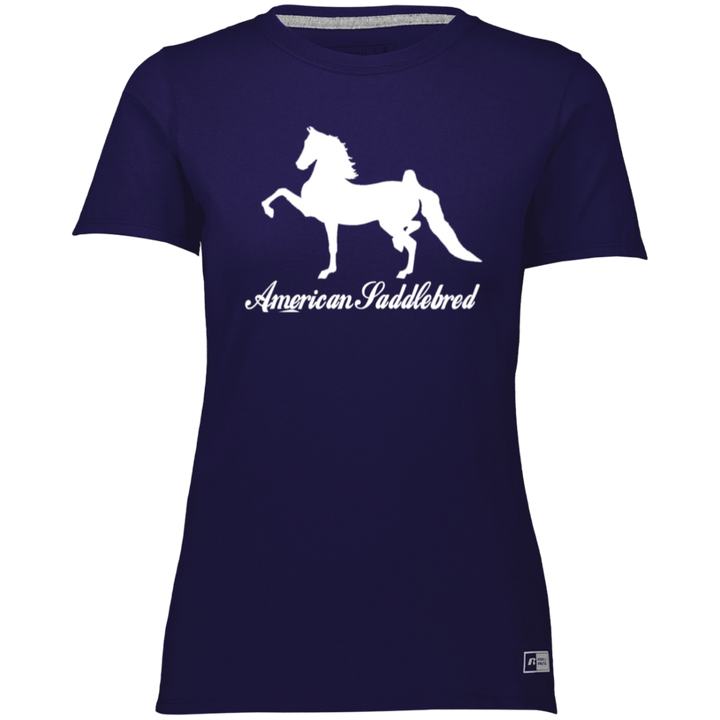 AMERICAN SADDLEBRED 64STTX Ladies’ Essential Dri-Power Tee