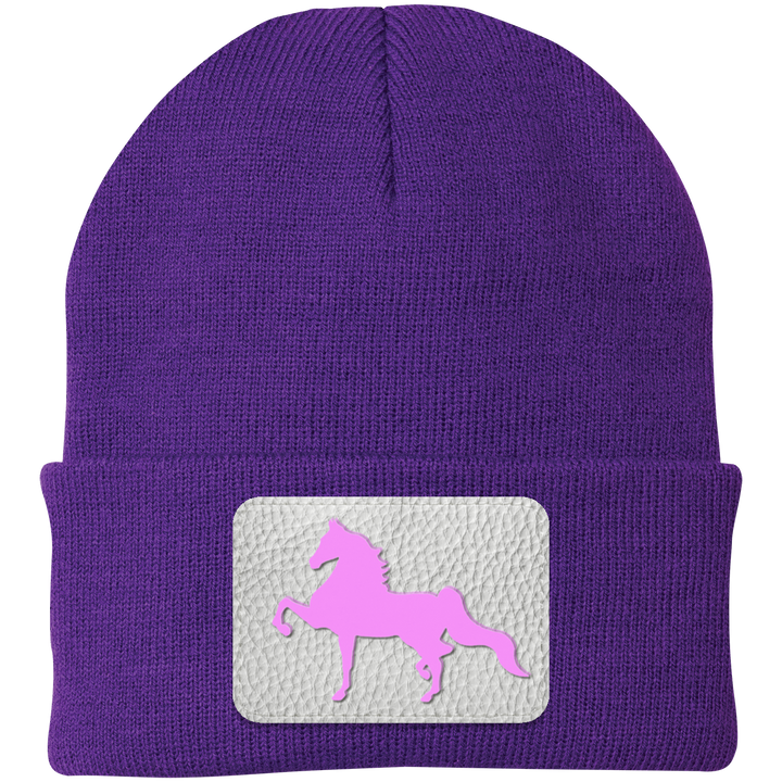 AMERICAN SADDLEBRED PINK CP90 Knit Cap - Patch