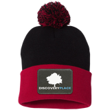 DISCOVERY PLACE RECTANGLE PATCH SP15 Pom Pom Knit Cap - Patch