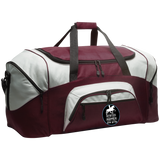 SHE LIVED HAPPY EVERY AFTER TWH PLEASURE BG99 Colorblock Sport Duffel
