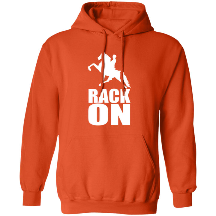 RACK ON RACKING (WHITE ART) G185 Pullover Hoodie