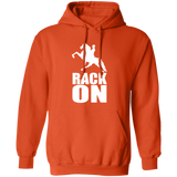 RACK ON RACKING (WHITE ART) G185 Pullover Hoodie