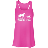 BORN TO WALK B8800 Flowy Racerback Tank
