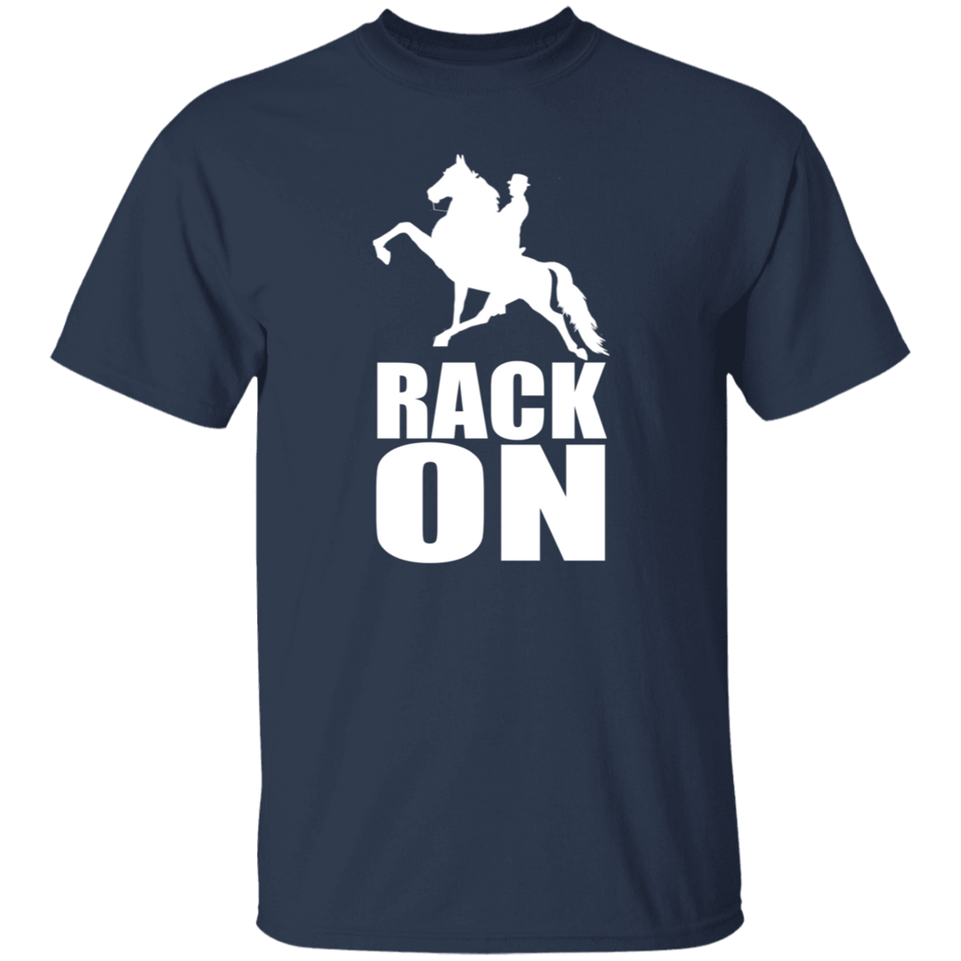 RACK ON RACKING (WHITE ART) G500 5.3 oz. T-Shirt