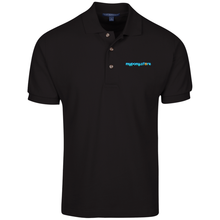 MY PONY STORE K420 Cotton Pique Knit Polo