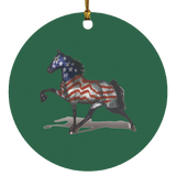 Tennessee Walking Horse Performance All American SUBORNC Circle Ornament