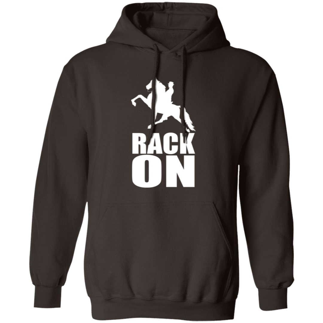 RACK ON RACKING (WHITE ART) G185 Pullover Hoodie