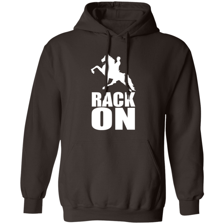 RACK ON RACKING (WHITE ART) G185 Pullover Hoodie
