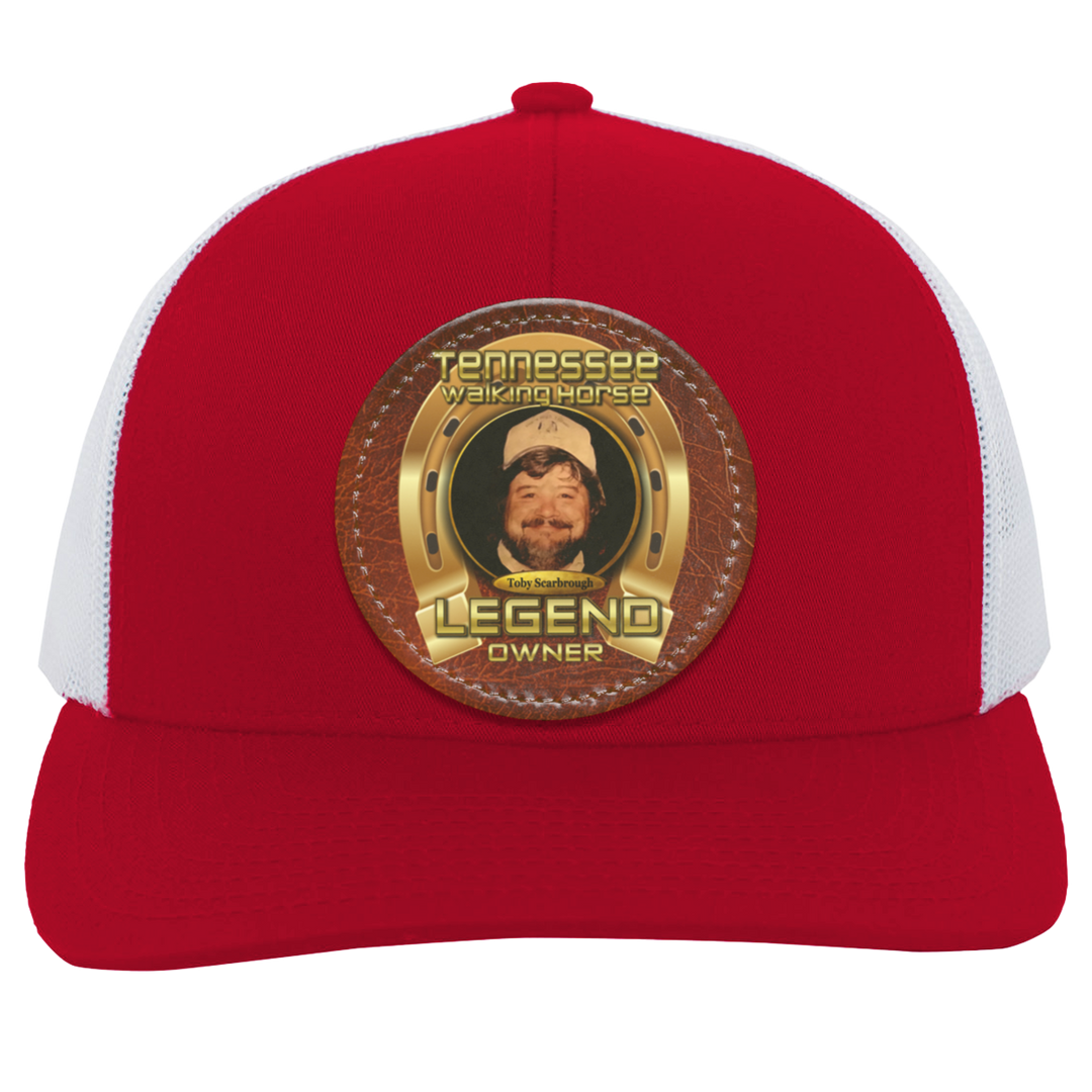 TOBY SCARBROUGH (TWH LEGENDS) HAT 104C Trucker Snap Back - Patch