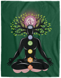 CHAKRAS PLUSH BLANKET (12 STYLES AND SIZES)