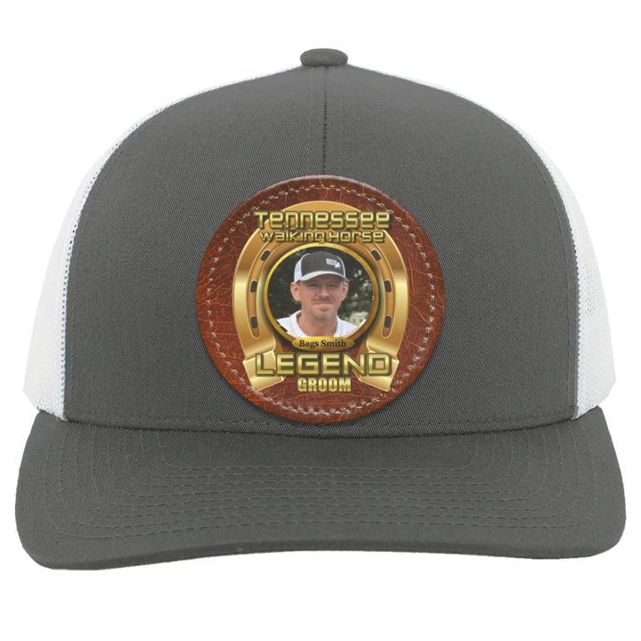 BAGS SMITH (TWH LEGENDS) HAT 104C Trucker Snap Back - Patch