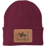 MISSOURI FOX TROTTER ON LEATHER CP90 Knit Cap - Patch
