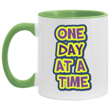 ONE DAY AT A TIME (RECOVERY) AM11OZ 11 oz. Accent Mug