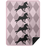 TWH PERFORMANCE ARGLE BLANKET BSHL Premium Black Sherpa Blanket 60x80