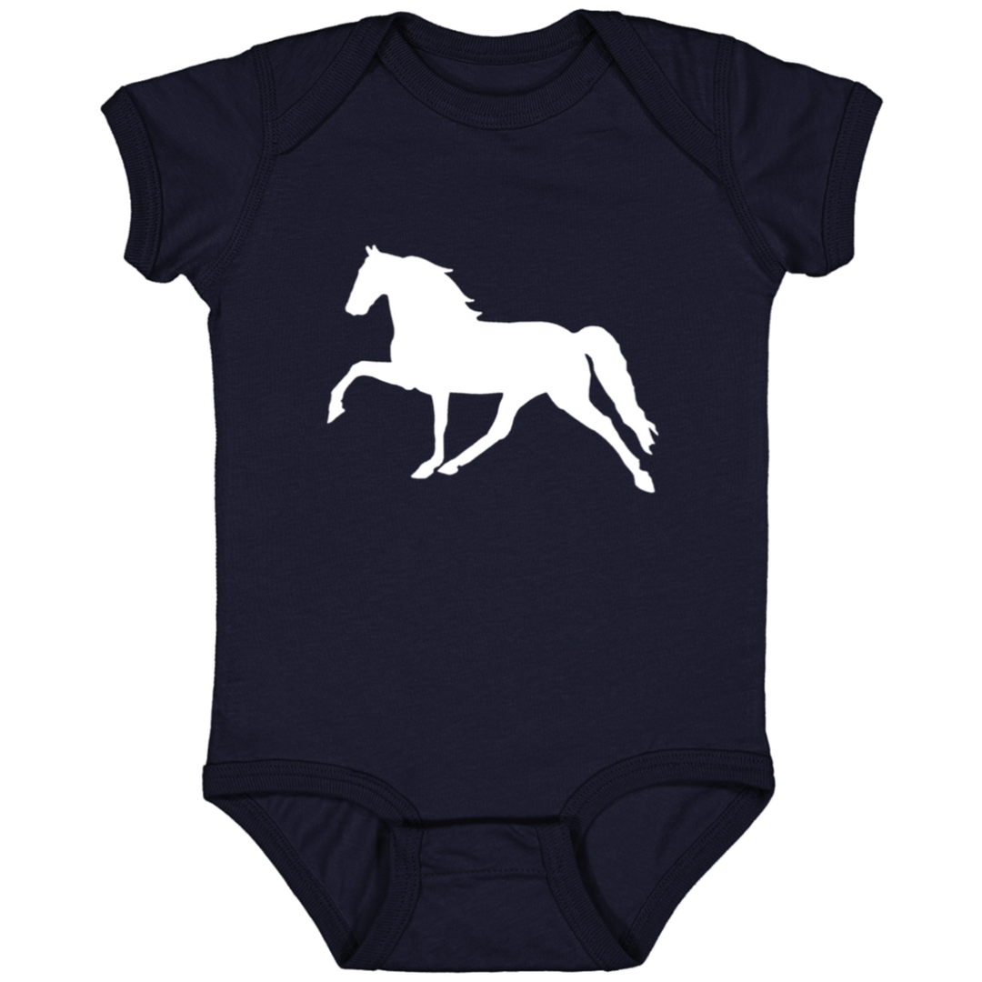 Tennessee Walking Horse (Pleasure) 4424 Infant Fine Jersey Bodysuit